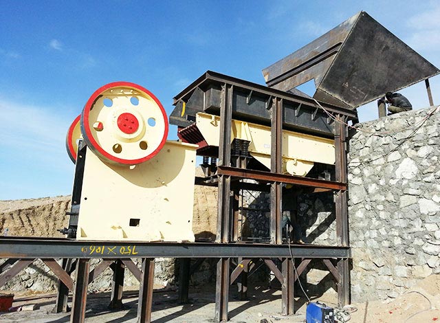 安徽滁州450T/H 石頭破碎生產線